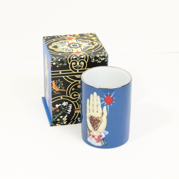 Christian Lacroix Pen Holder NEW Porcelain Pencil Pot Galison Writer Gift - Picture 2 of 7
